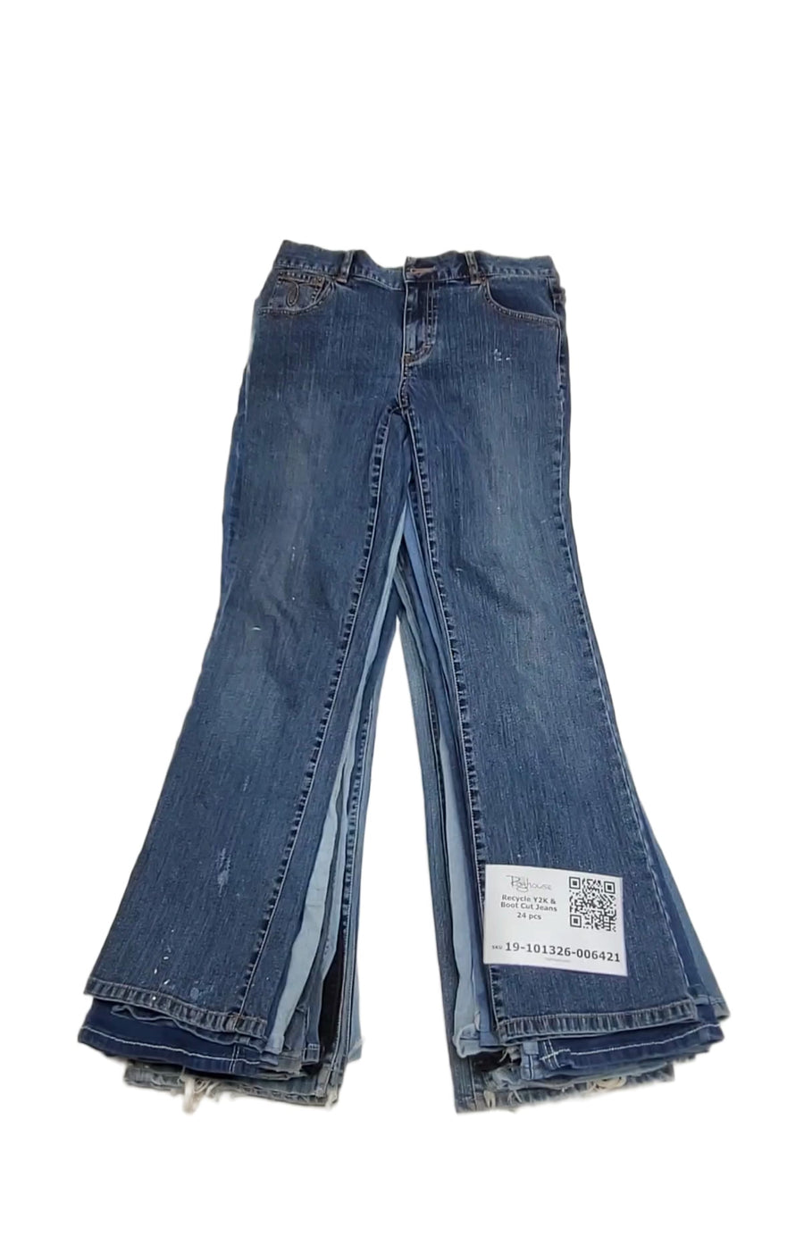 Recycle Y2K & Boot Cut Jeans 24 pcs