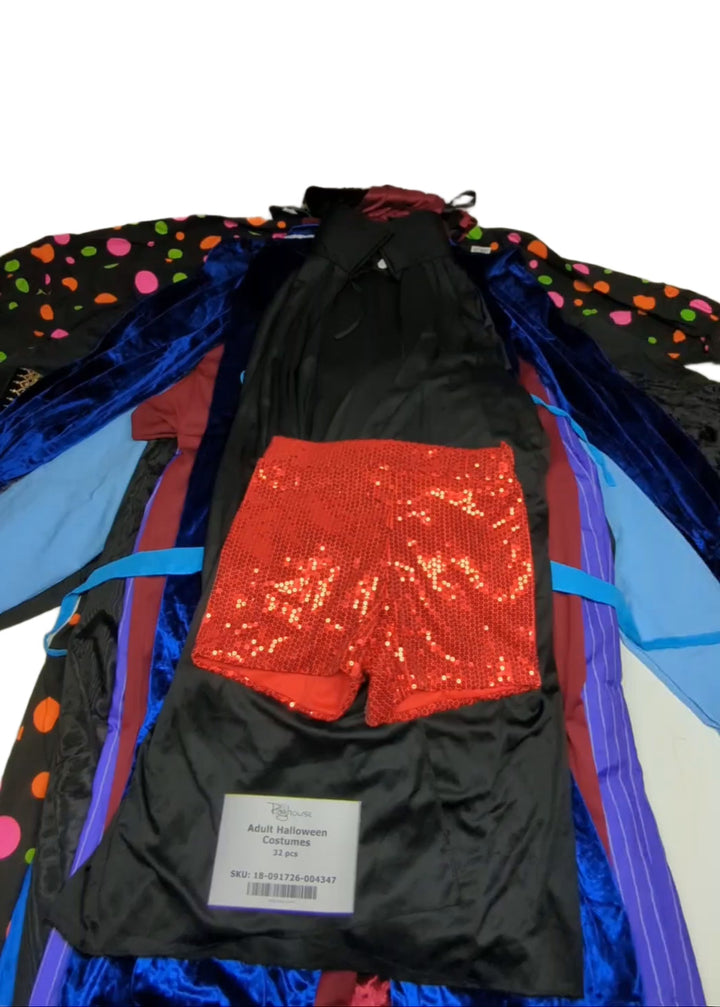 Adult Halloween Costumes 32 pcs