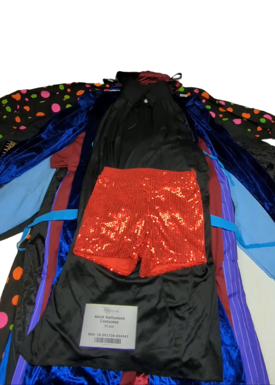 Adult Halloween Costumes 32 pcs