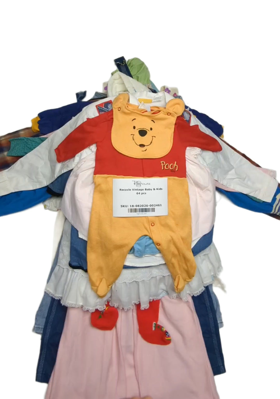 Recycle Vintage Baby & Kids 64 pcs