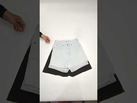 Vintage & Modern High Waist Denim Shorts 23 pcs 19 lbs E0206101-16
