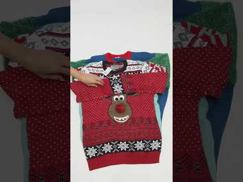 Funky Christmas Sweaters 47 pcs 42 lbs E1115100-35