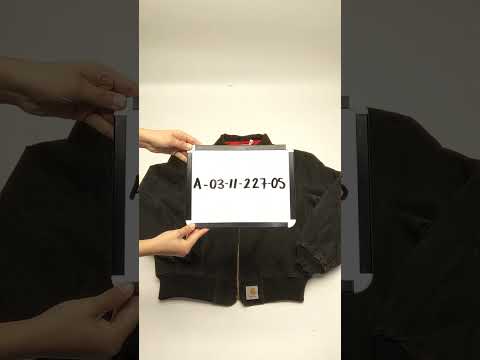 Carhartt Black Jacket 1 pc 3 lbs A0311227-05
