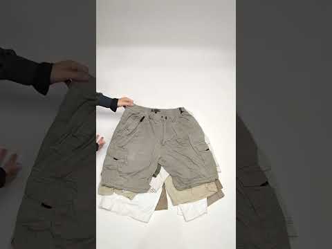 Recycle Mens Cargo Shorts 37 pcs 36 lbs D0326607-23