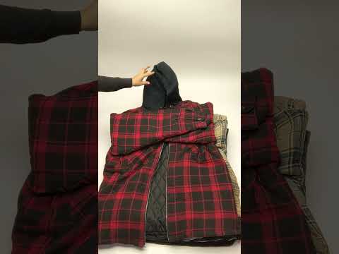 Recycle Lined Flannel Hoodies 18 pcs 37 lbs D0130226-45