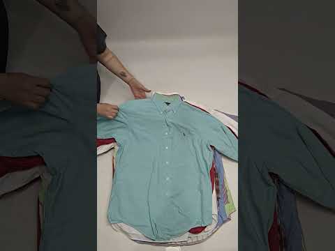 Recycle Ralph Lauren & Tommy Hilfiger Shirts 51 pcs 36 lbs C0423510-23