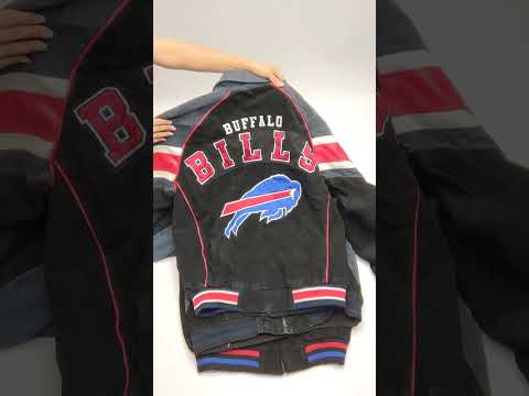 Vintage Buffalo Bills NFL Jackets 3 pcs 10 lbs C0423200-05