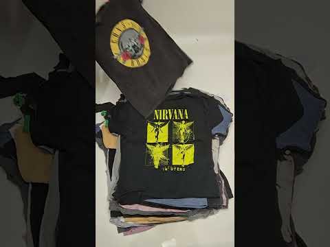 Recycle & Good Rock & Roll T-Shirts 69 pcs 27 lbs B0423541-16