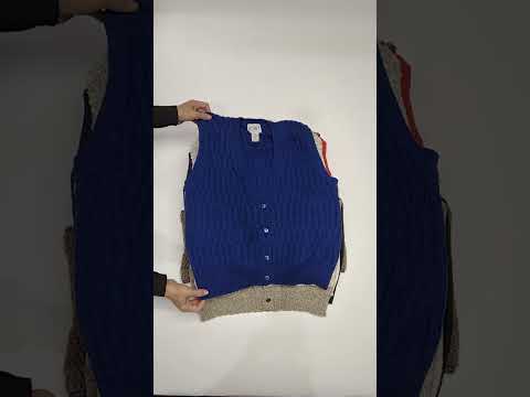 Vintage Sweater Vests 20 pcs 14 lbs  E0205113-16