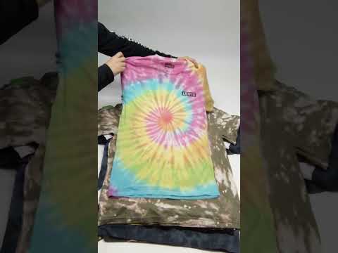 Tye Dye T-Shirts 71 pcs 33 lbs