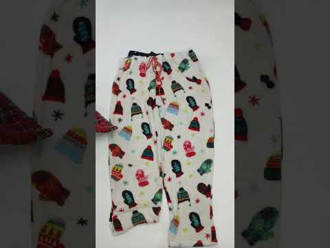 Christmas Pajama Pants 27 pcs 20 lbs E1115111-23