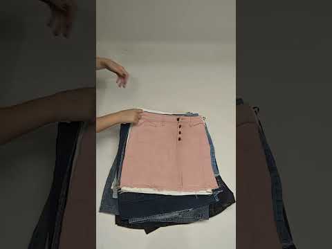Denim Mini Skirts 53 pcs 33 lbs D0416522-23