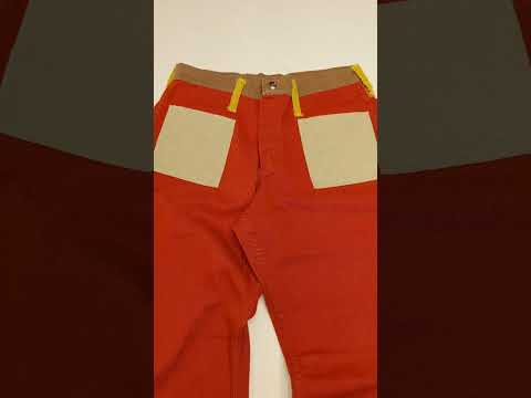 Vintage 1960 Peter Max Wrangler Pop Art Denim Jeans 1 pc 1 lb S0104104
