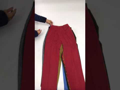 Vintage 80s High Waist Pants 44 pcs 36 lbs E0123110-40