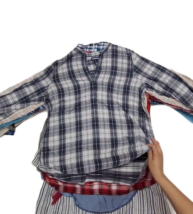 Pullover Flannels & Summer Denim 37 pcs