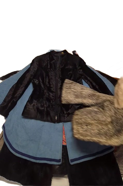 Recycle 50s to 70s Coats 9 pcs