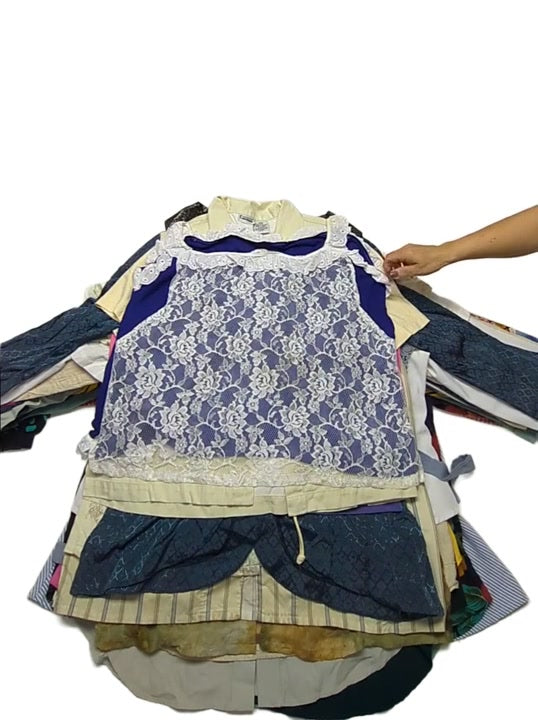 Recycle 80s 90s Blouses 61 pcs