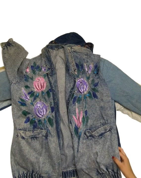 Recycle 80s 90s Denim Jackets 12 pcs