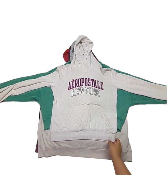 Recycle Abercrombie Hollister American Aeropostale Sweatshirts 22 pcs