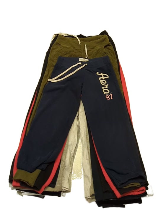 Recycle Abercrombie Hollister American Eagle Aeropostale Joggers 26 pcs