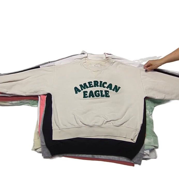 Recycle Abercrombie Hollister American Eagle Aeropostale Sweatshirts 23 pcs