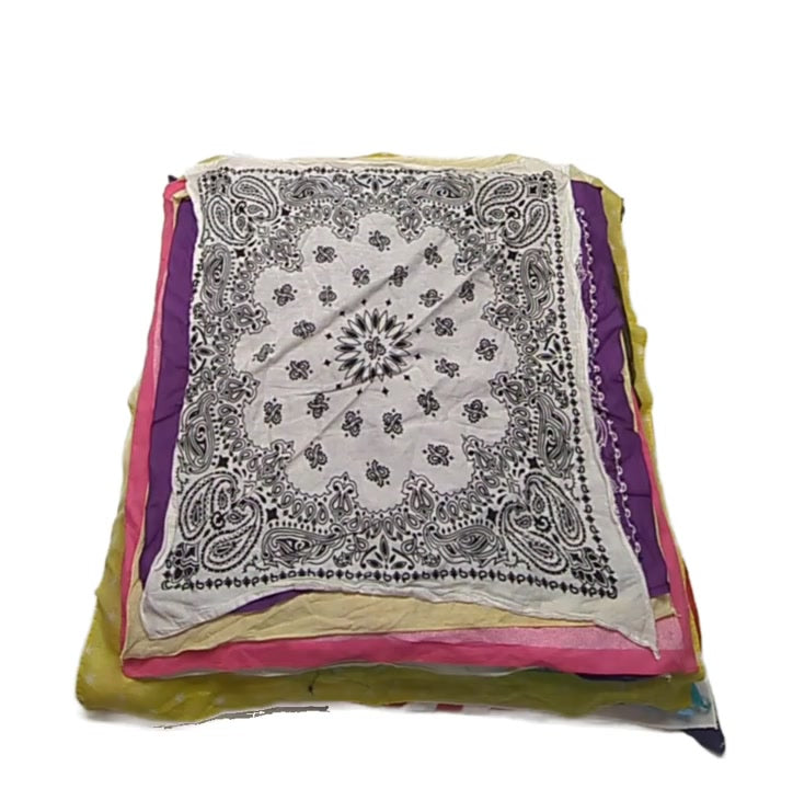 Recycle Bandanas 123 pcs