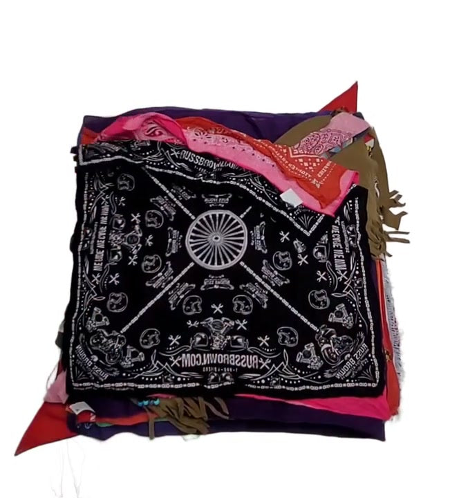 Recycle Bandanas 90 pcs
