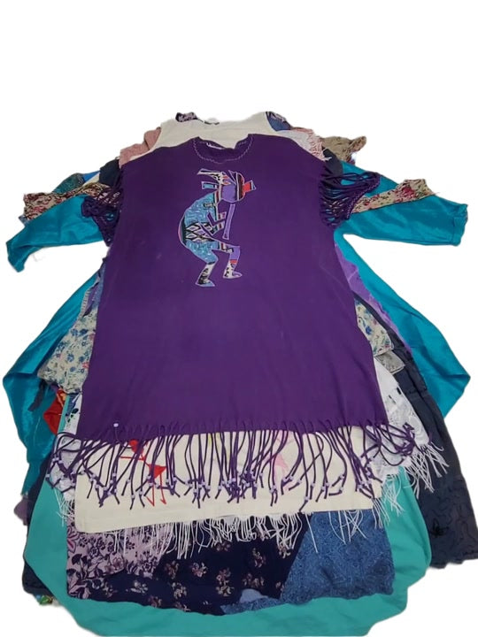 Recycle Beach Hippie & Hawaiian Dresses 41 pcs