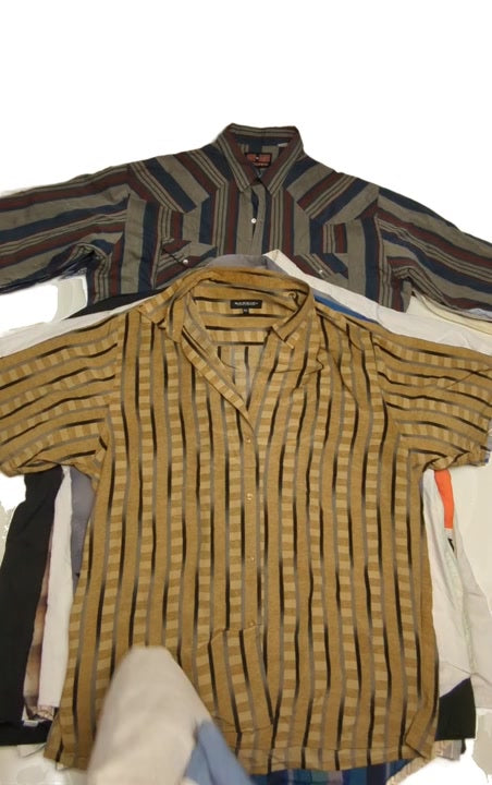 Recycle Big Size Western + Vintage Shirts 39 pcs