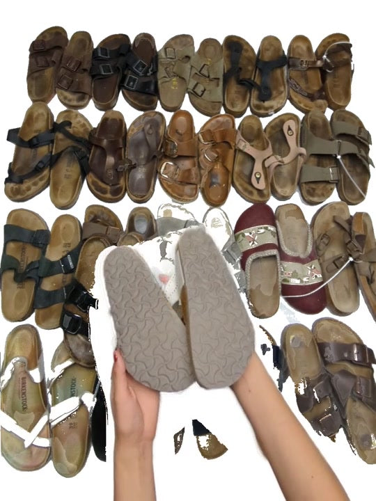 Recycle Birkenstocks 21 pcs