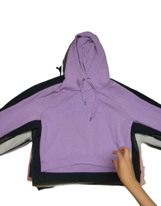 Recycle Brand Crop Hoodies 25 pcs