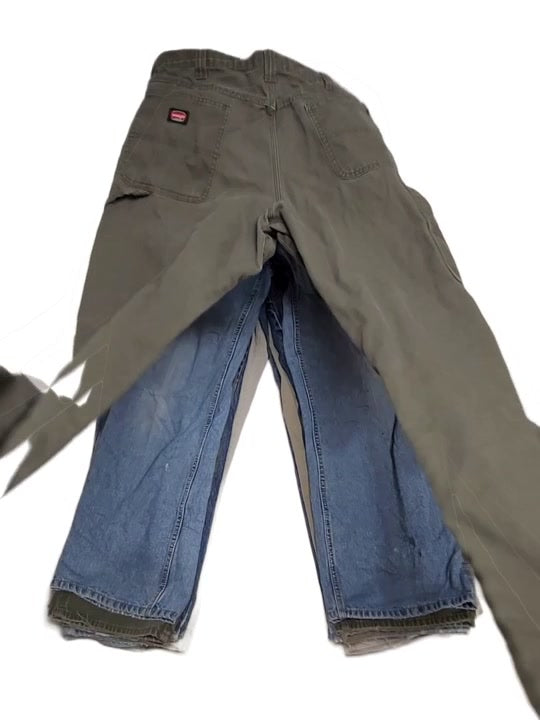 Recycle Mens Carpenter Jeans 13 pcs