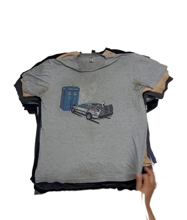 Recycle Cars Motorcycle Guitars T-Shirts 71 pcs