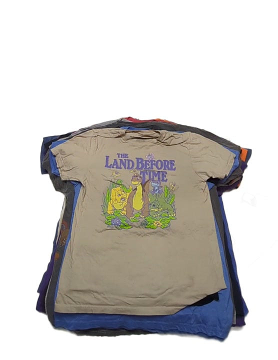 Recycle Cartoon T-Shirts 61 pcs