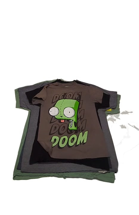 Recycle Cartoon T-Shirts 72 pcs