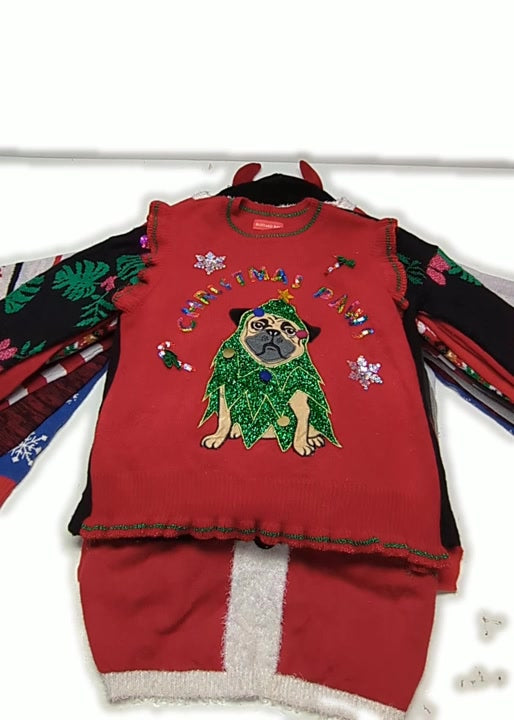 Recycle Christmas Sweaters 16 pcs