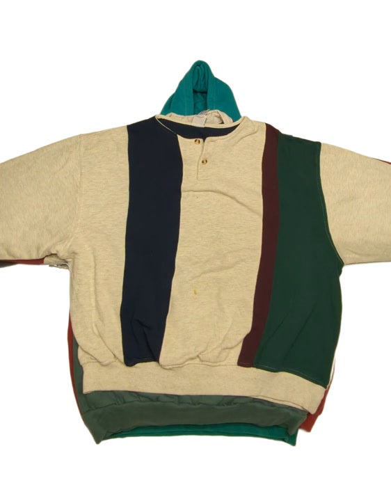 Recycle Color Block Sweatshirts 17 pcs