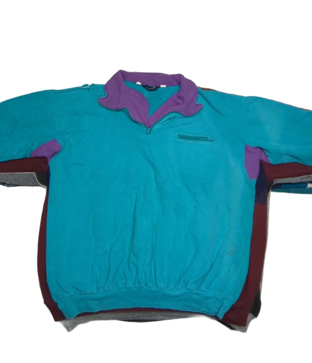 Recycle Color Block Sweatshirts 22 pcs