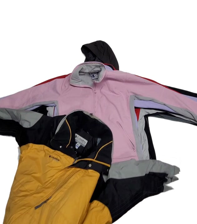 Recycle Columbia Cabelas LL Bean Jackets 14 pcs