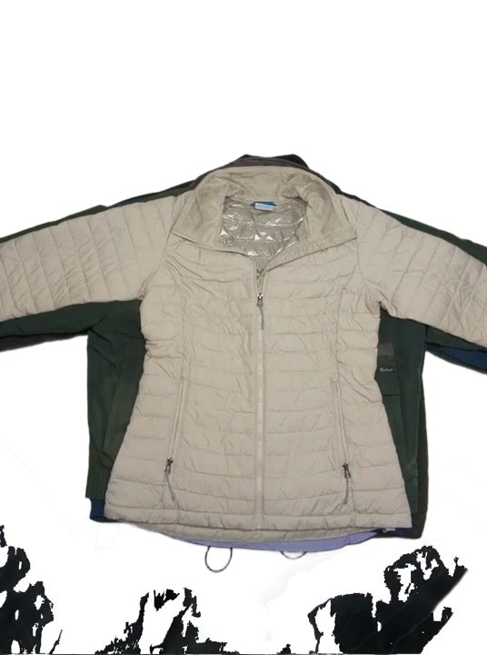 Recycle Columbia Cabelas Woolrich Jackets 14 pcs