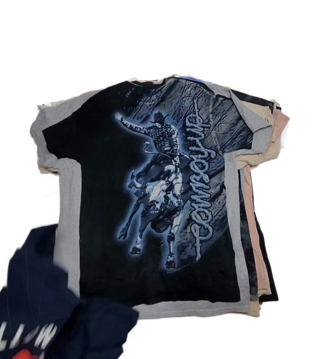 Recycle Cowboy Rodeo Tees 31 pcs