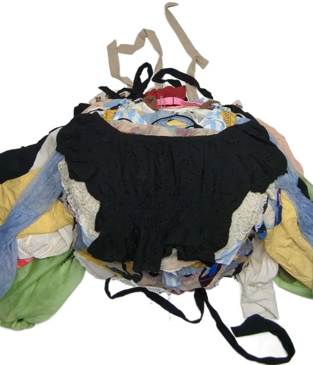Recycle Crop Blouses 80 pcs