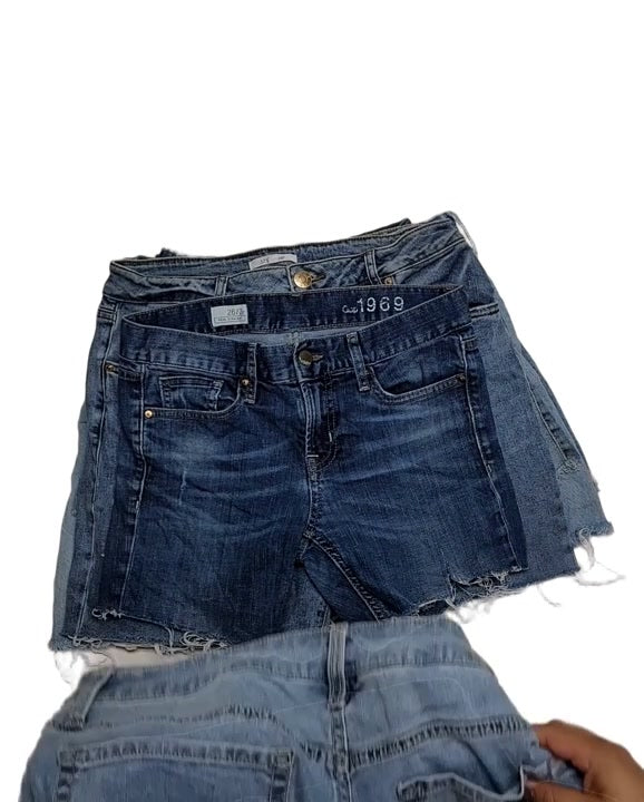 Recycle Denim Cut Offs 27 pcs