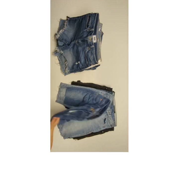 Recycle Denim Cut Offs 36 pcs