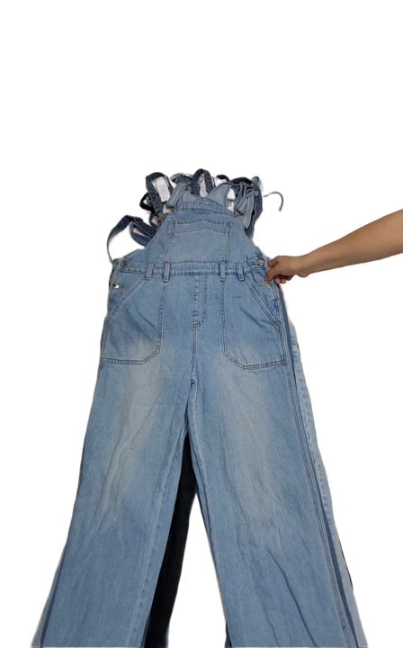 Recycle Denim Overalls 17 pcs