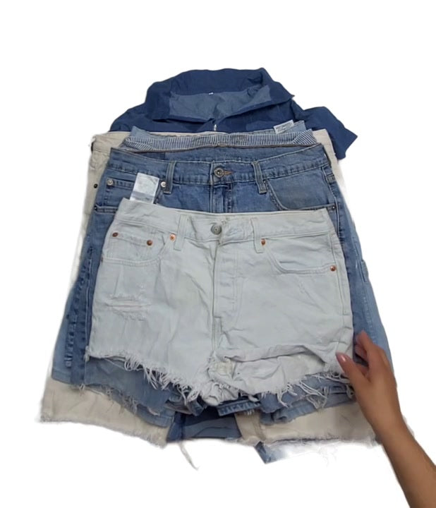 Recycle Denim Shorts 27 pcs