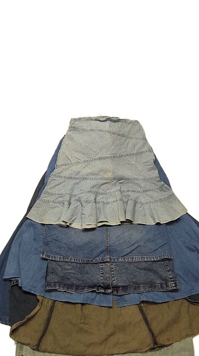 Recycle Denim Skirts 24 pcs