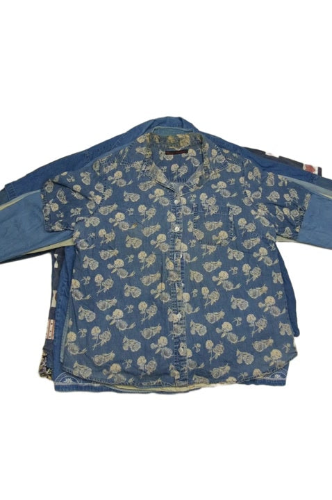 Recycle Denim Tops 36 pcs