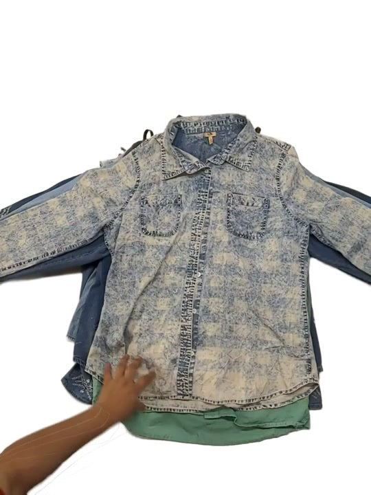 Recycle Denim Tops 42 pcs