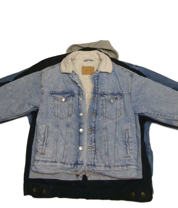 Recycle Denim Trucker Jackets 11 pcs